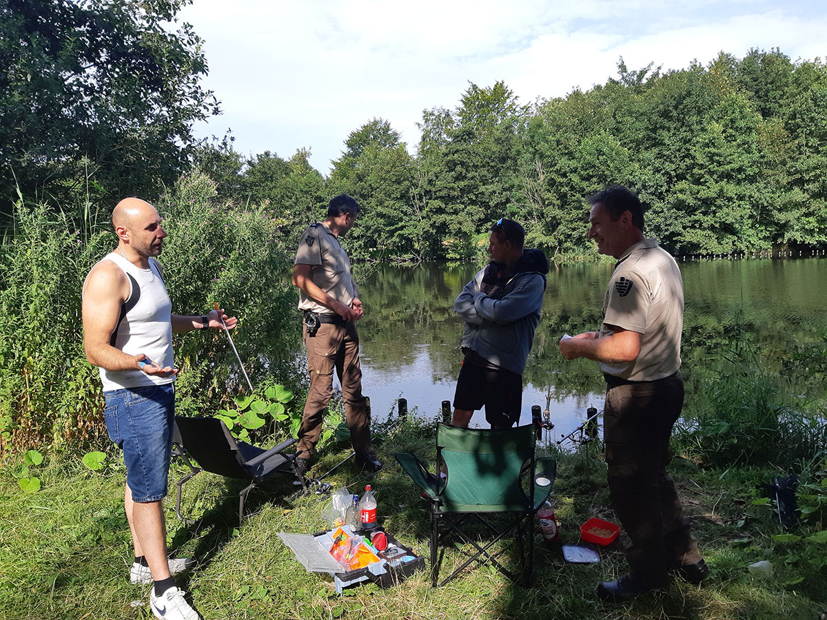 Vissen met respect voor flora en fauna