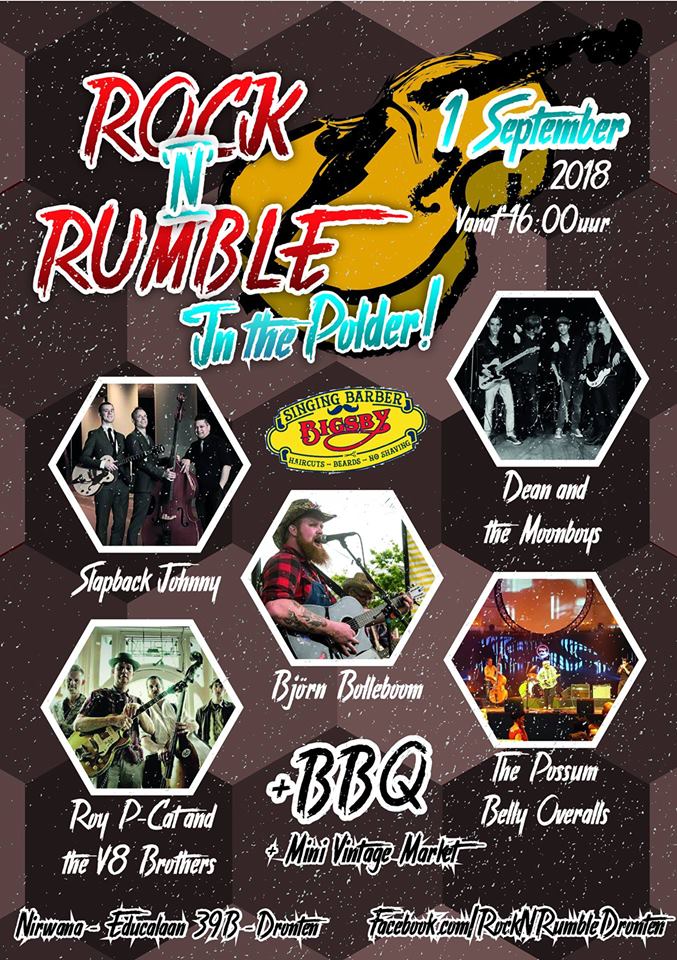 Rock ’N’ Rumble in the Polder doet jaren 50 herleven in Dronten